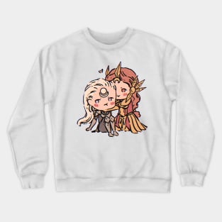 Diana and Leona stickers Crewneck Sweatshirt